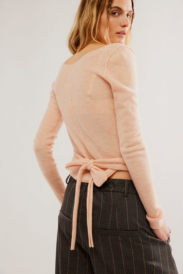 Free people east coast wrap outlet sweater