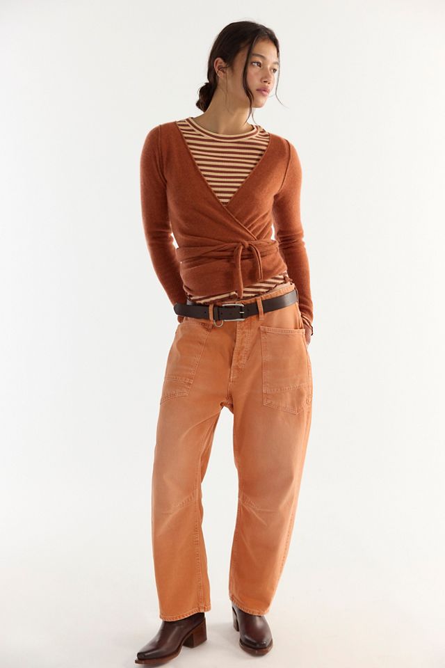 Cashmere Reversible Wrap Sweater #3