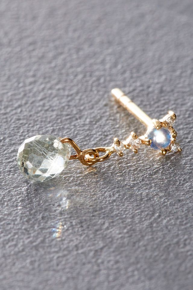 Boucle d'oreille avec saphire Celine Daoust #1