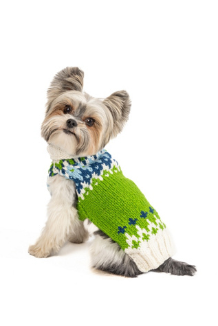 Chilly Dog Ski Bum Fairisle Dog Sweater