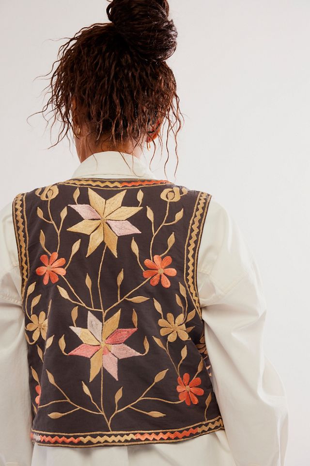 Remy Embroidered Vest #2