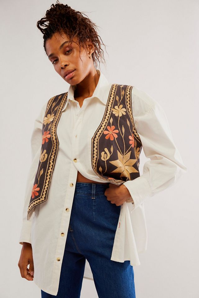 Remy Embroidered Vest #3