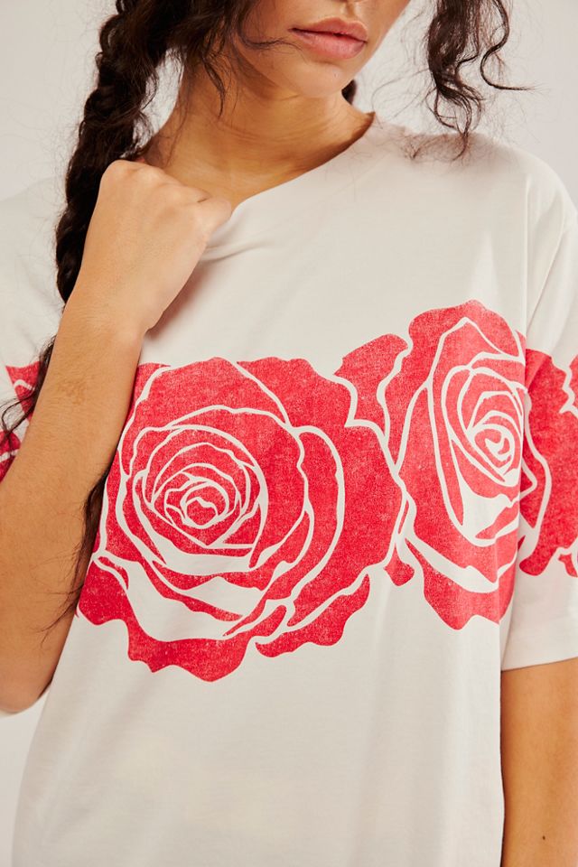 T-shirt oversize Wild Rose The Bureau #2