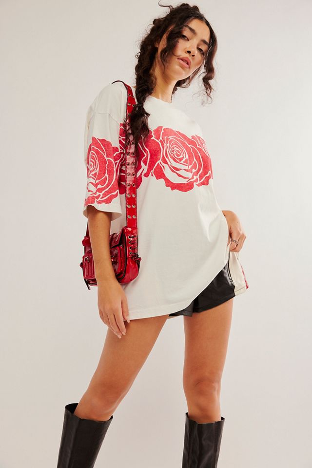 T-shirt oversize Wild Rose The Bureau #3