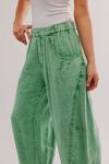High Road Washed Pull-On Barrel Pants