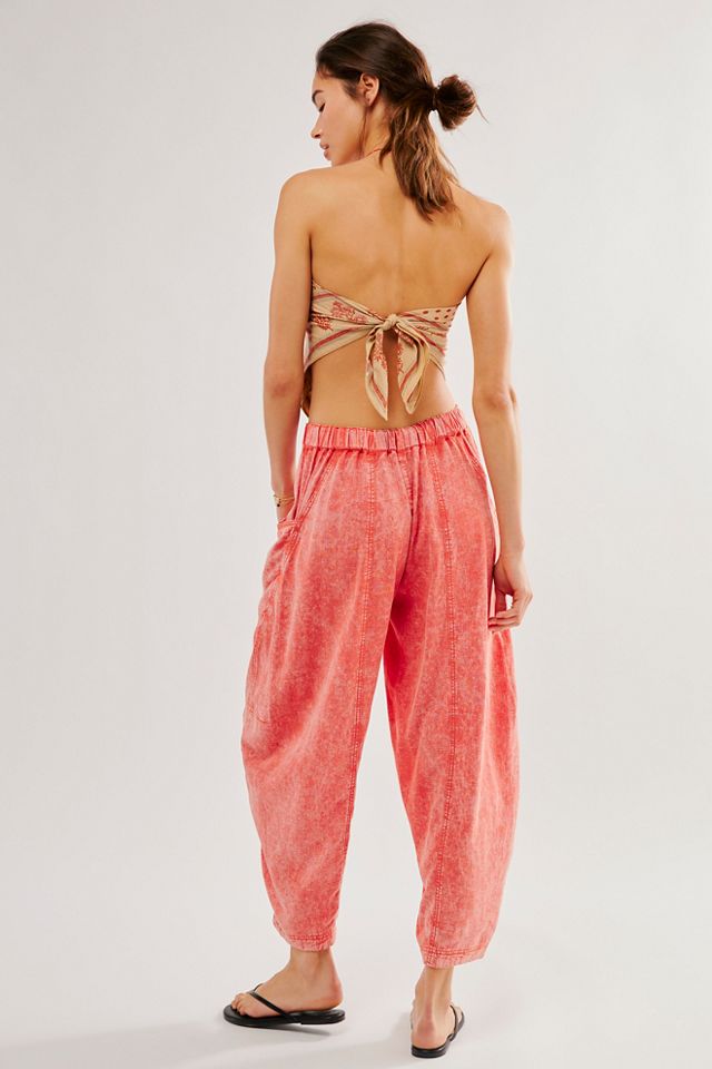 High Road Washed Pull-On Barrel Pants #1