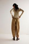High Road Washed Pull-On Barrel Pants