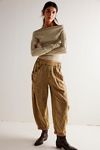 High Road Washed Pull-On Barrel Pants