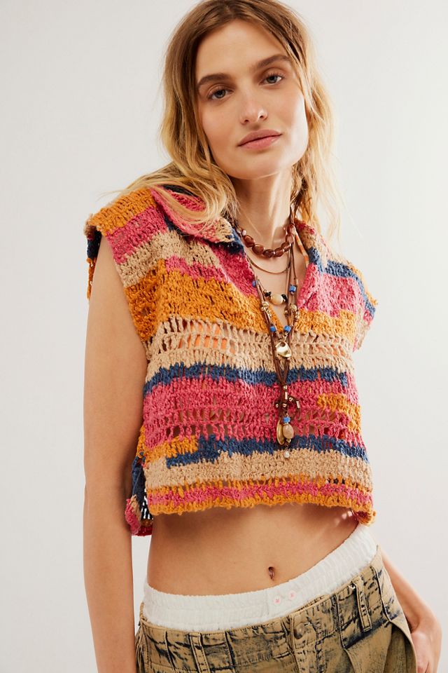 Free people crochet top online