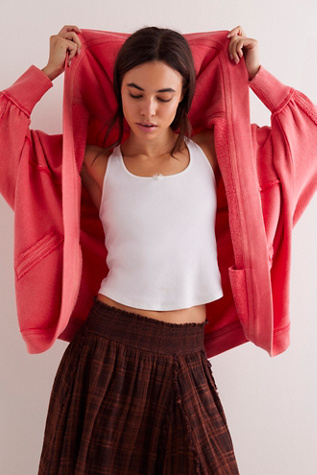 We The Free Forever Yours Cardi at Free People in Bella Rosa, Size: Large