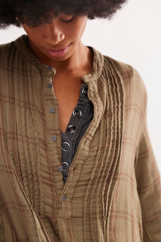 CP Shades Yoko Plaid Tunic #2