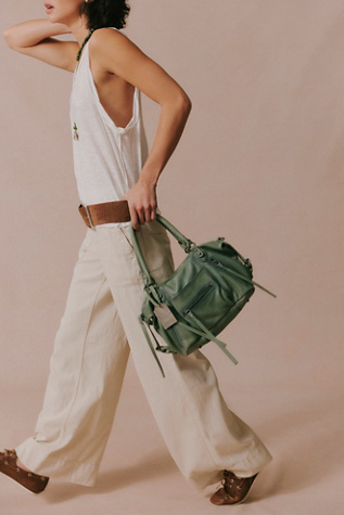 We The Free Breezy Denim Pull-On Jeans at Free People in White, Size: XL