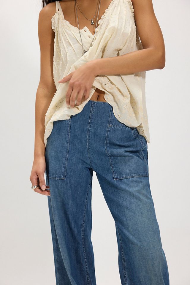 We The Free Breezy Denim Pull-On Jeans #3