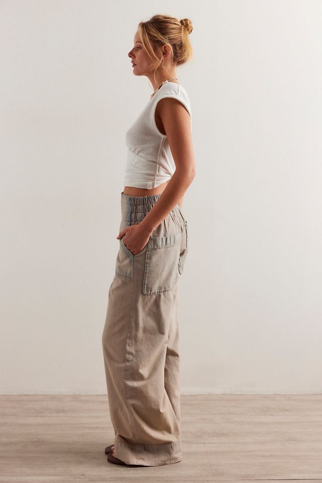 We the free breezy denim pull on jeans free people