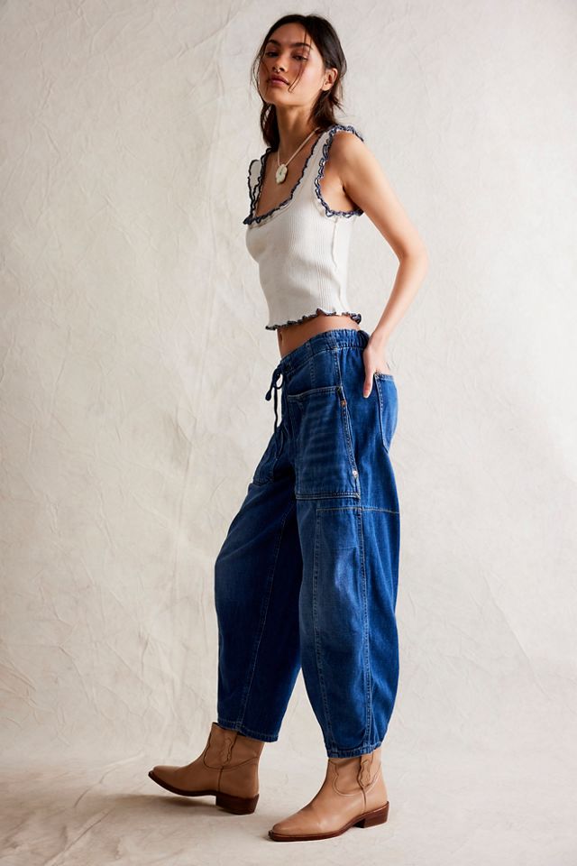 We the free silverton puddle barrel jeans free people