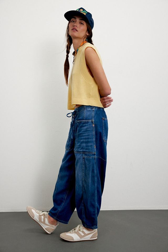 We The Free Silverton Puddle Barrel Jeans