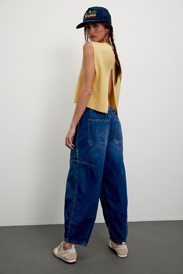 We The Free Silverton Puddle Barrel Jeans