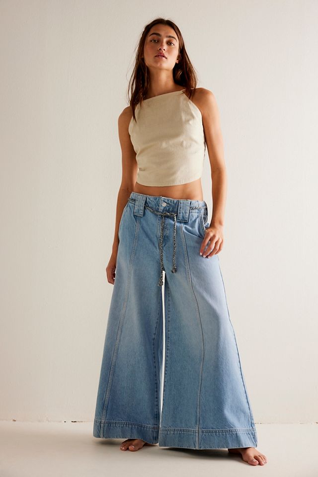 We The Free Sheer Luck Wide-Leg Jeans #1