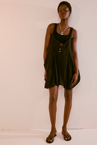 Pick Me Up Mini Dress by free-est at Free People in Black, Size: XS