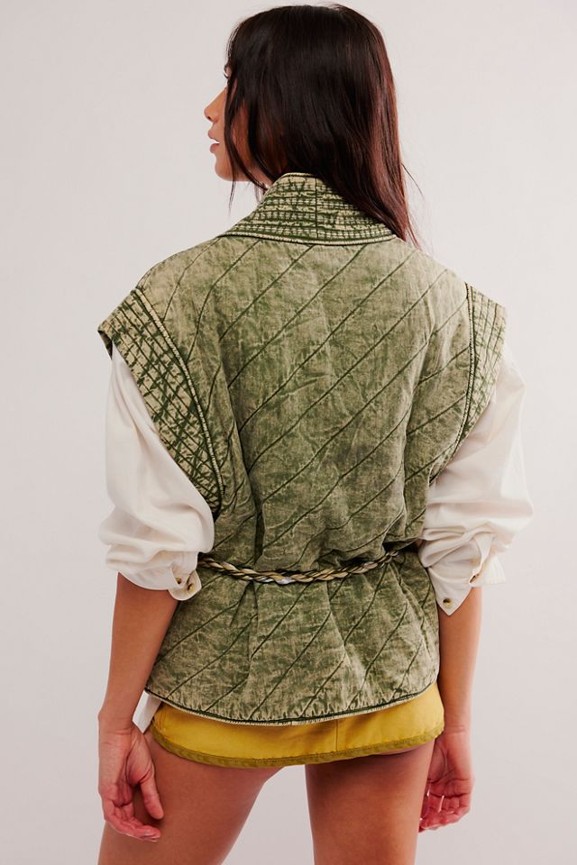 Maggie Denim Vest #1