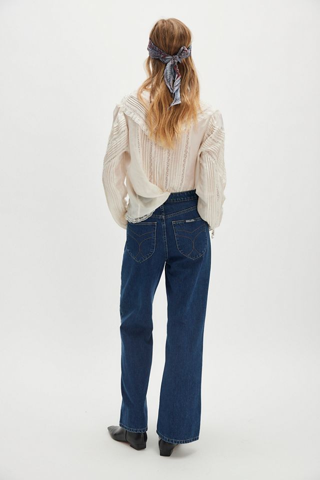Rolla's Sailor Scoop High-Rise Flare Jeans #1