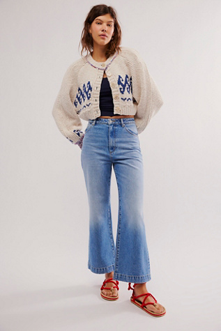 Rolla's Sailor Scoop Jeans at Free People in Light Wash, Size: 26