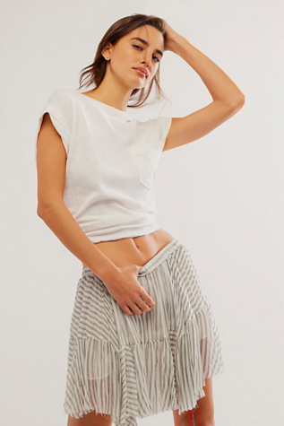 FP One Clover Printed Mini Skirt product page