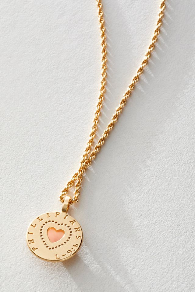 Joy Dravecky Heart Necklace #2