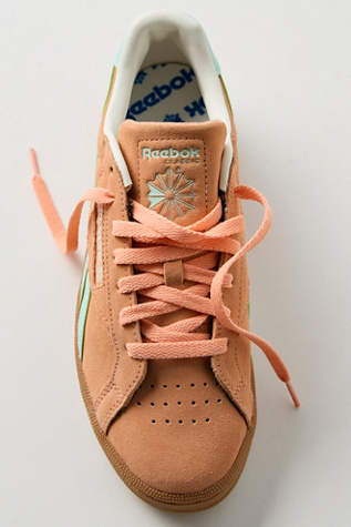 Reebok Club C Grounds Sneakers at Free People in Orange, Size: US 8