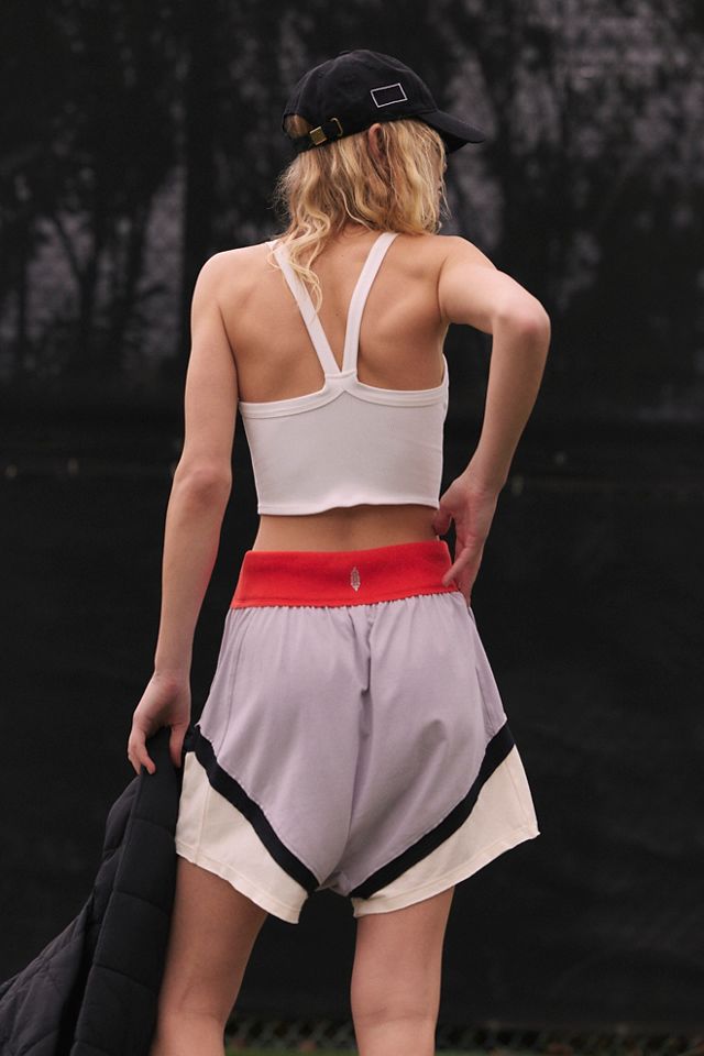 Hot Shot Harem Short Colorblock #2