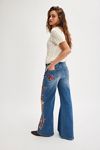 Driftwood Penelope Embroidered Flare Jeans