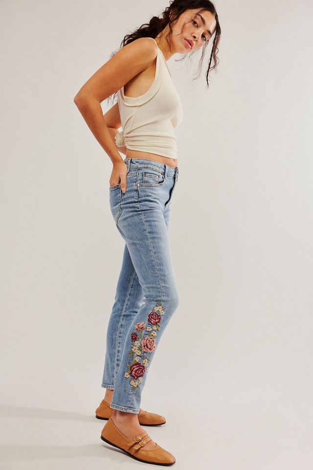  Embroidered Jeans