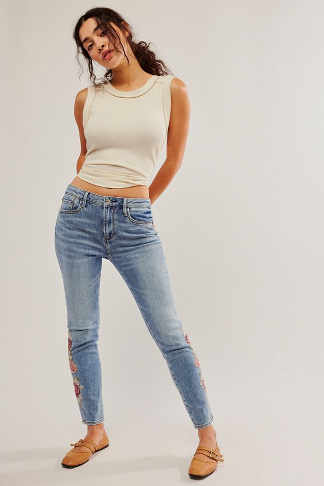 Driftwood Jackie Embroidered Jeans #2