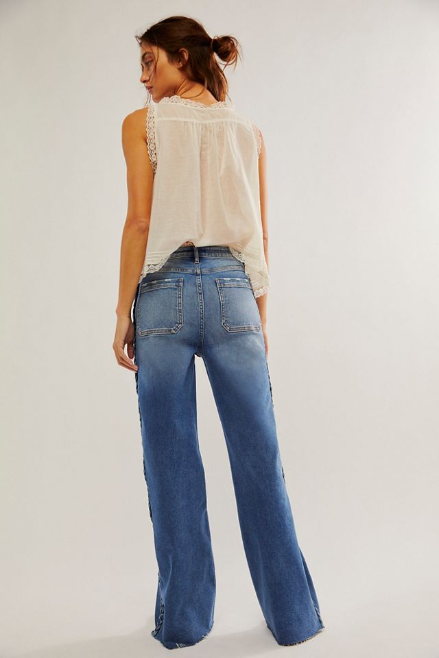 Driftwood Charlee Intertwined Jeans | Free People