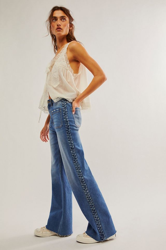 Driftwood Charlee Intertwined Jeans | Free People