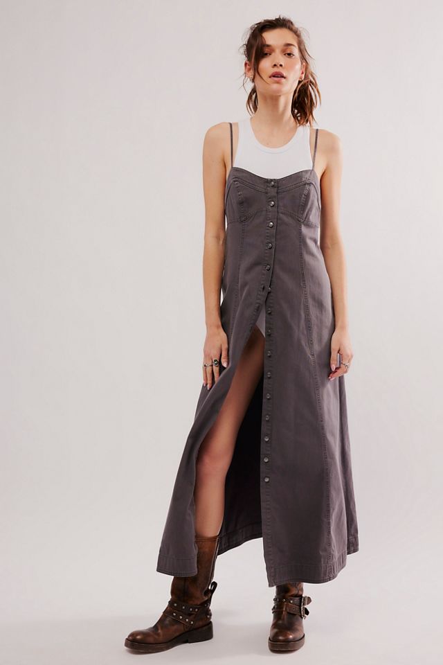 Shop Free People Just Jill Cotton Maxi Dress