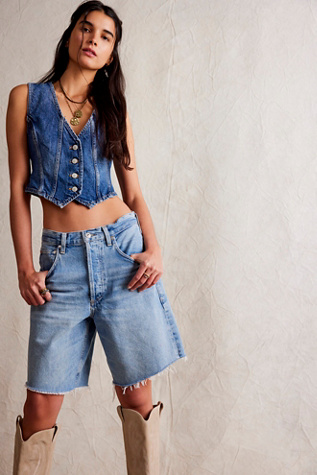 We The Free Tate Denim Vest | Free People