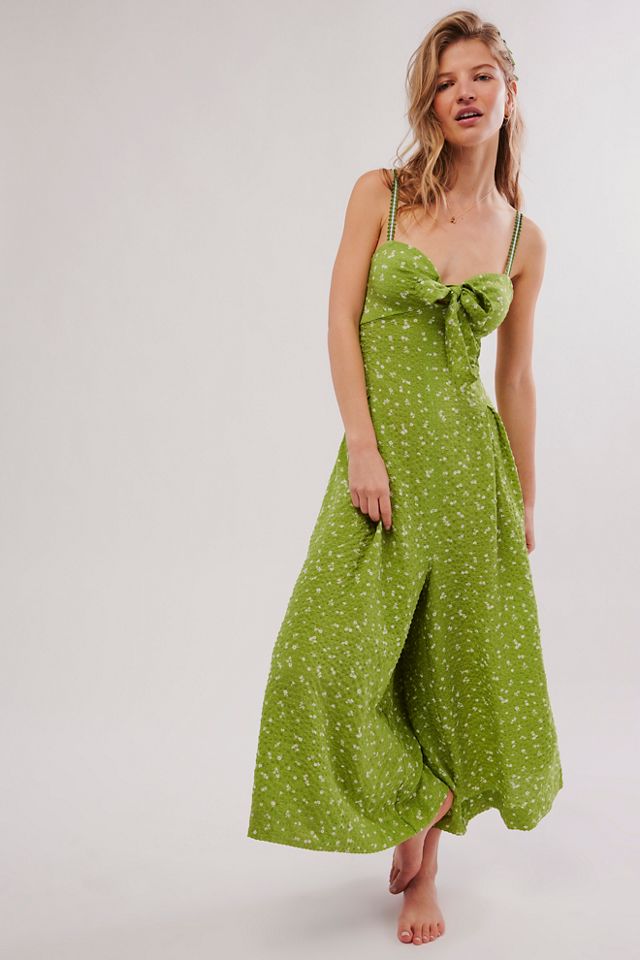 Free people cheap polka dot jumpsuit