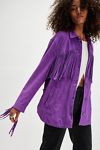 We The Free Fringe Out Vegan Suede Jacket