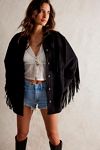 We The Free Fringe Out Vegan Suede Jacket