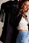 We The Free Fringe Out Vegan Suede Jacket