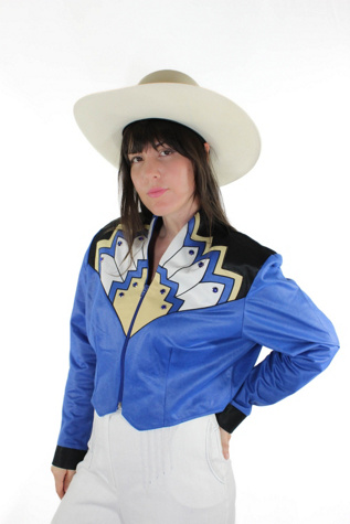 1980s Western Ranchwear Blazer Jacket Selected By Moons + Junes Vintage