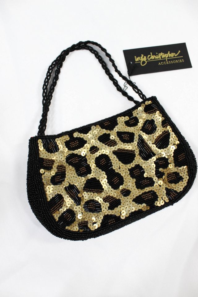 Leopard print handbag hot sale for sale