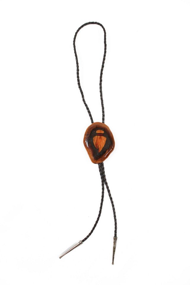Vintage Carved Wooden Arrowhead Bolo Selected By Moons + Junes Vintage #1