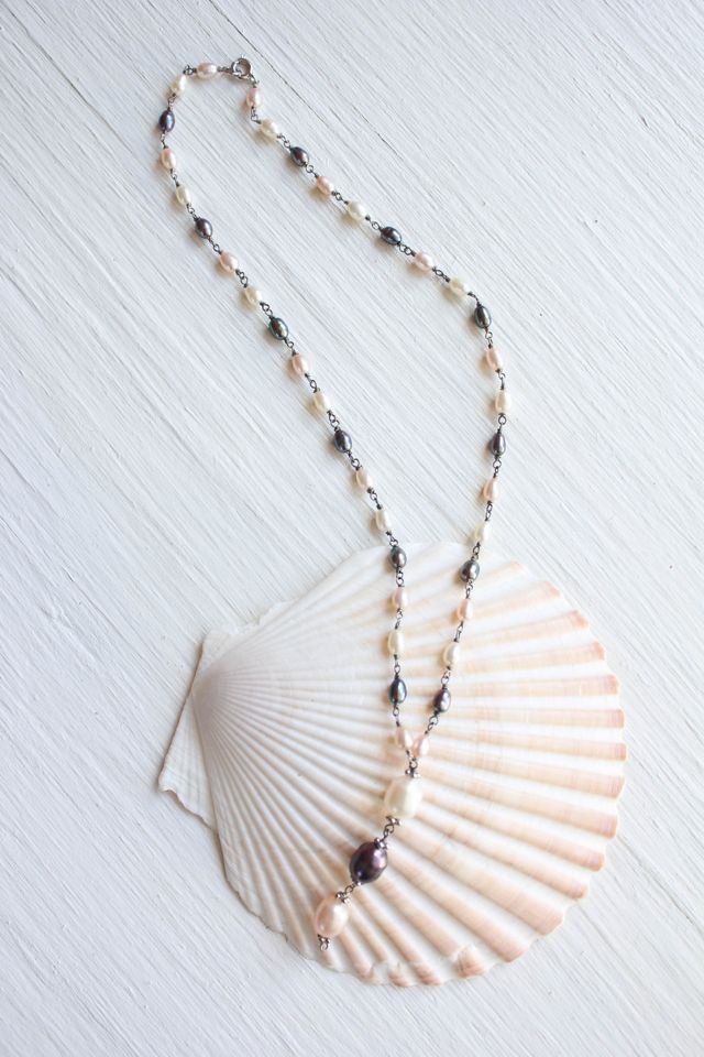 Vintage Cultured Pearl Necklace Selected By Moons + Junes Vintage