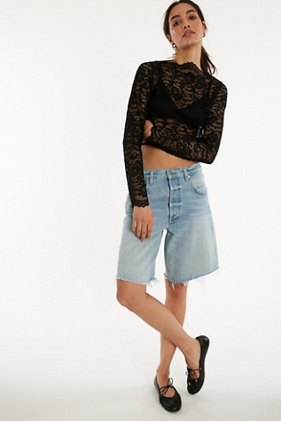 Citizens Of Humanity Ayla Shorts At Free People In Bianca, Size: 28