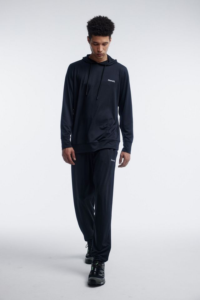 Bench Men's Black Sweatpants With White Logo / Various Sizes