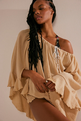 Mariya Convertible Tunic by free-est at Free People in Semolina, Size: XS