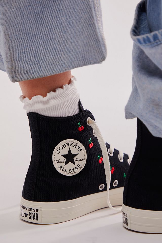 Baskets montantes à motifs cerises Chuck Taylor All Star #2