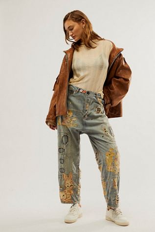 Magnolia Pearl Patchwork Jeans | Free People